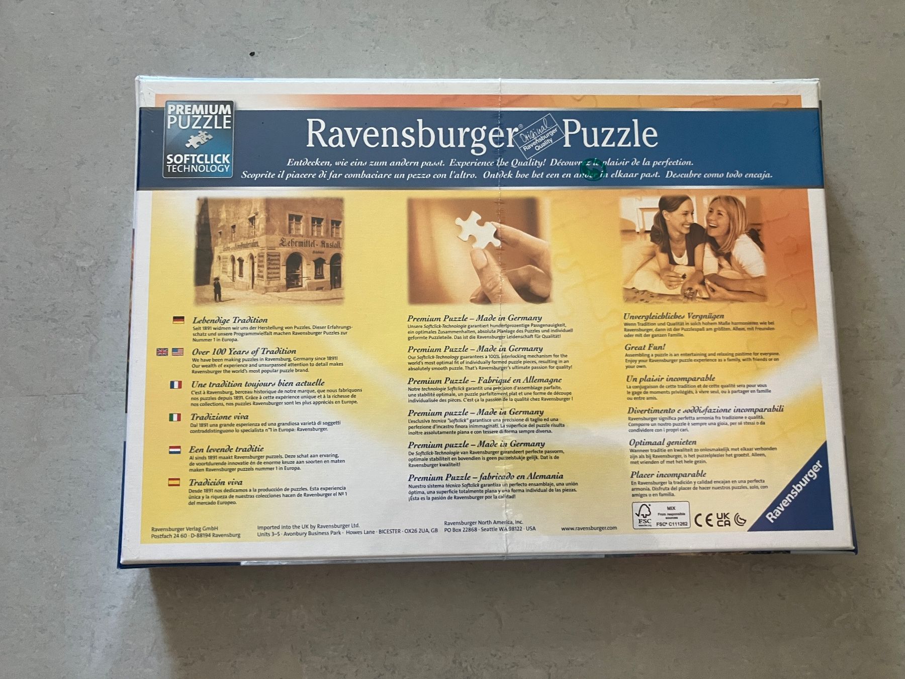 Puzzle: Ravensburger Puzzle Neu – Nuovo e nell'imballaggio originale da Niederglatt ZH venduto da boeca82 1