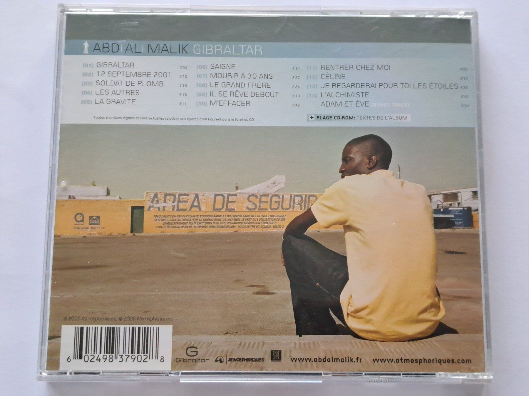 CD: CD Abd Al Malik - Gibraltar – Usato da Pully venduto da bro_n52j 1