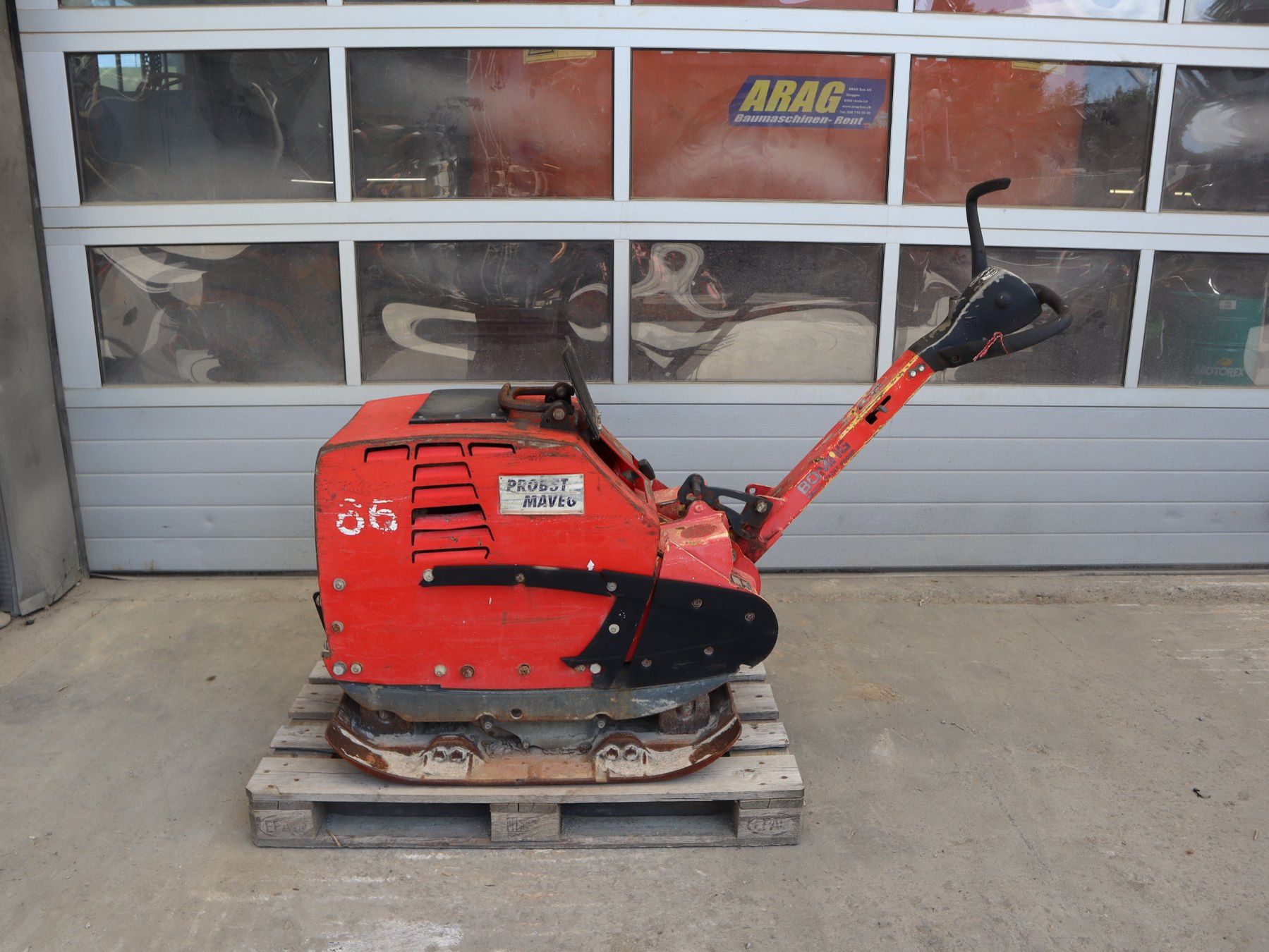 Bomag Tutte le macchine: Bomag BPR 55/65D Vibroplatte – Usato da Hasle LU venduto da Arag08