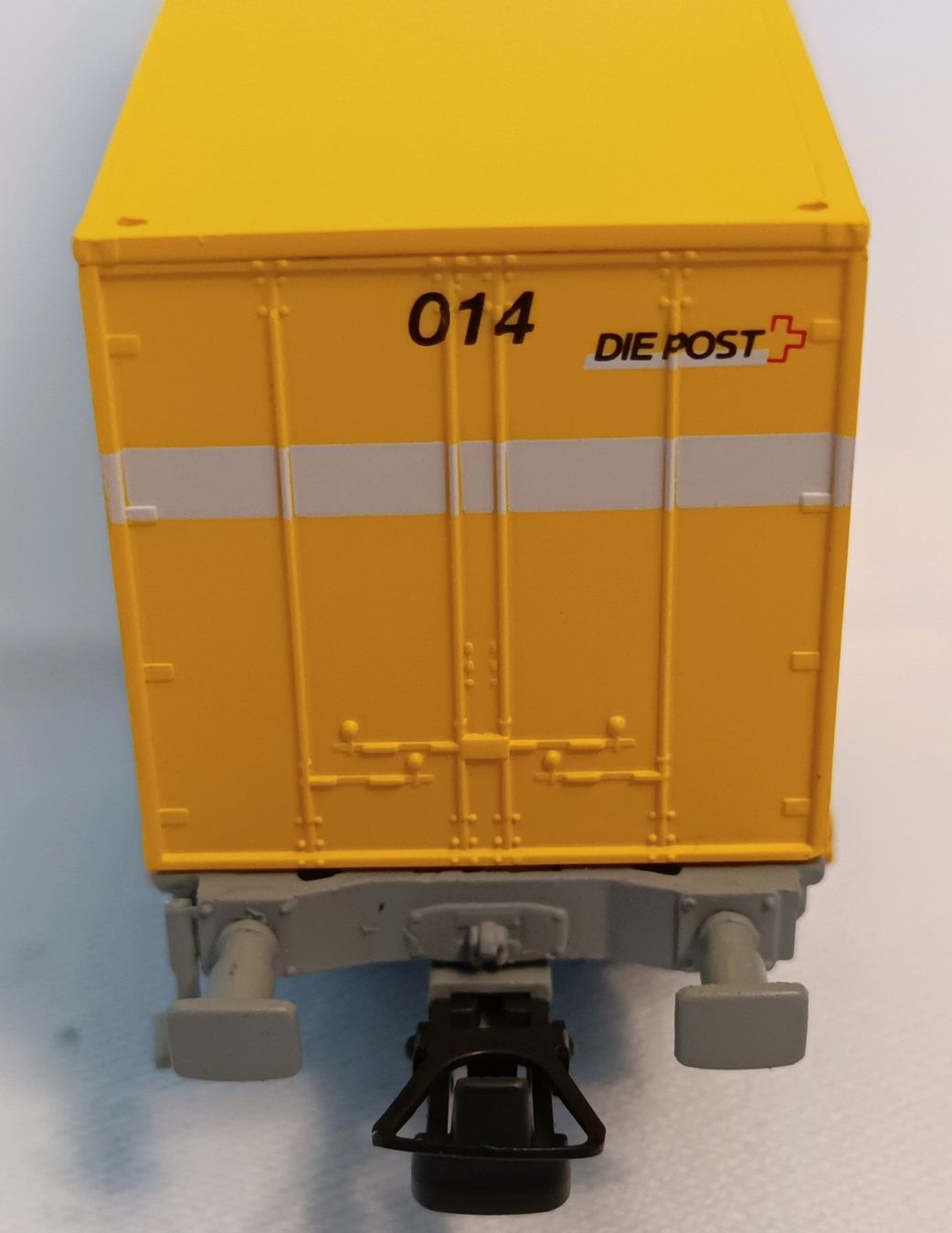 Piko Modelleisenbahnen: SBB PTT Post  Wagen Container 014+097 / H0 "Neu+OVP / Neuf" – Neu und originalverpackt aus Dietikon von 2025-moba 3