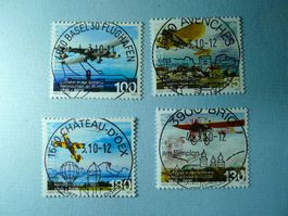 2010 Sondermarke Luftfahrt 1338-1341ET Vollstempel ORT
