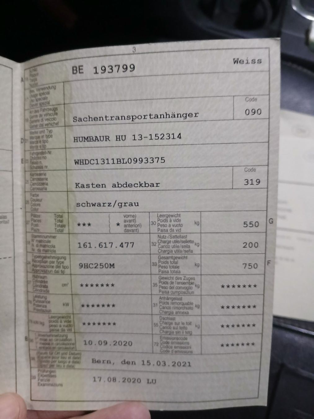 Veicoli da campeggio: Zeltklappanhänger – Usato da Rüegsbach venduto da Rover110 6