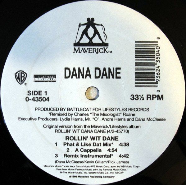 Dischi in vinile: Dana Dane ‎– Rollin' Wit Dane ‎–  (12") – Usato da Nidau venduto da ybm 1