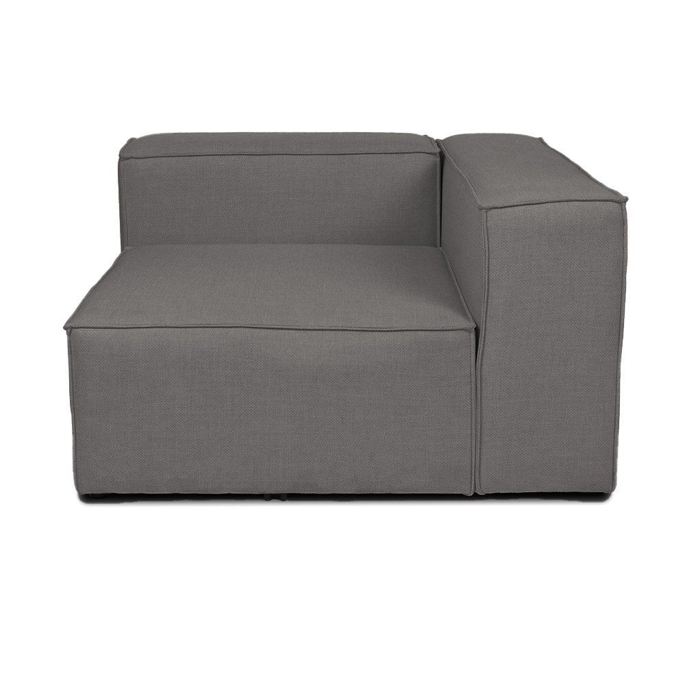 Divani: 21554 - Modulares Sofa VANES Rechtes Ecksofa - Anthrazit – Nuovo e nell'imballaggio originale da Wallenwil venduto da toesstal-vertrieb