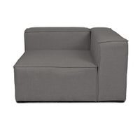 21554 - Modulares Sofa VANES Rechtes Ecksofa - Anthrazit
