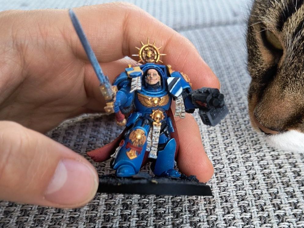 Kit di modellismo & Modellini statici: Captain Space Marine in Terminator Armor – Usato da Olten venduto da cab_k67t 4