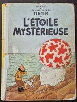 Tintin l'étoile mystérieuse, édtion 1947, mauvais état