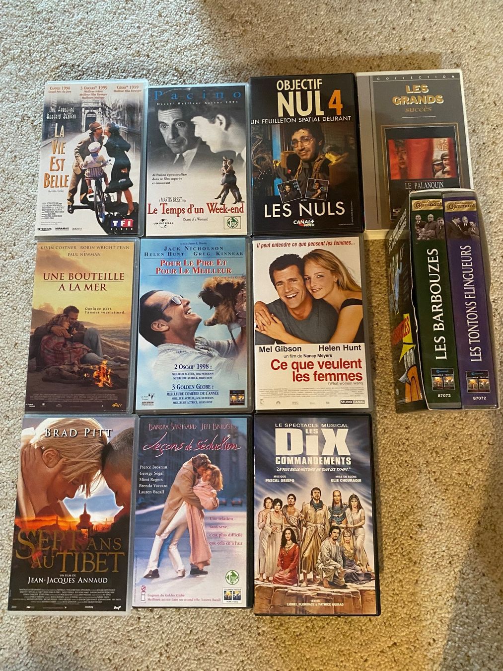 Toutes les VHS: 10 cassettes VHS – D'occasion à sion par ckmoi01
