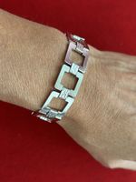 Massives Silberarmband 800er 19cm