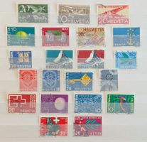 LUFTPOST WERBEMARKEN EUROPA KL SAMMLUNG AUS 1937 -1968 GEBR.