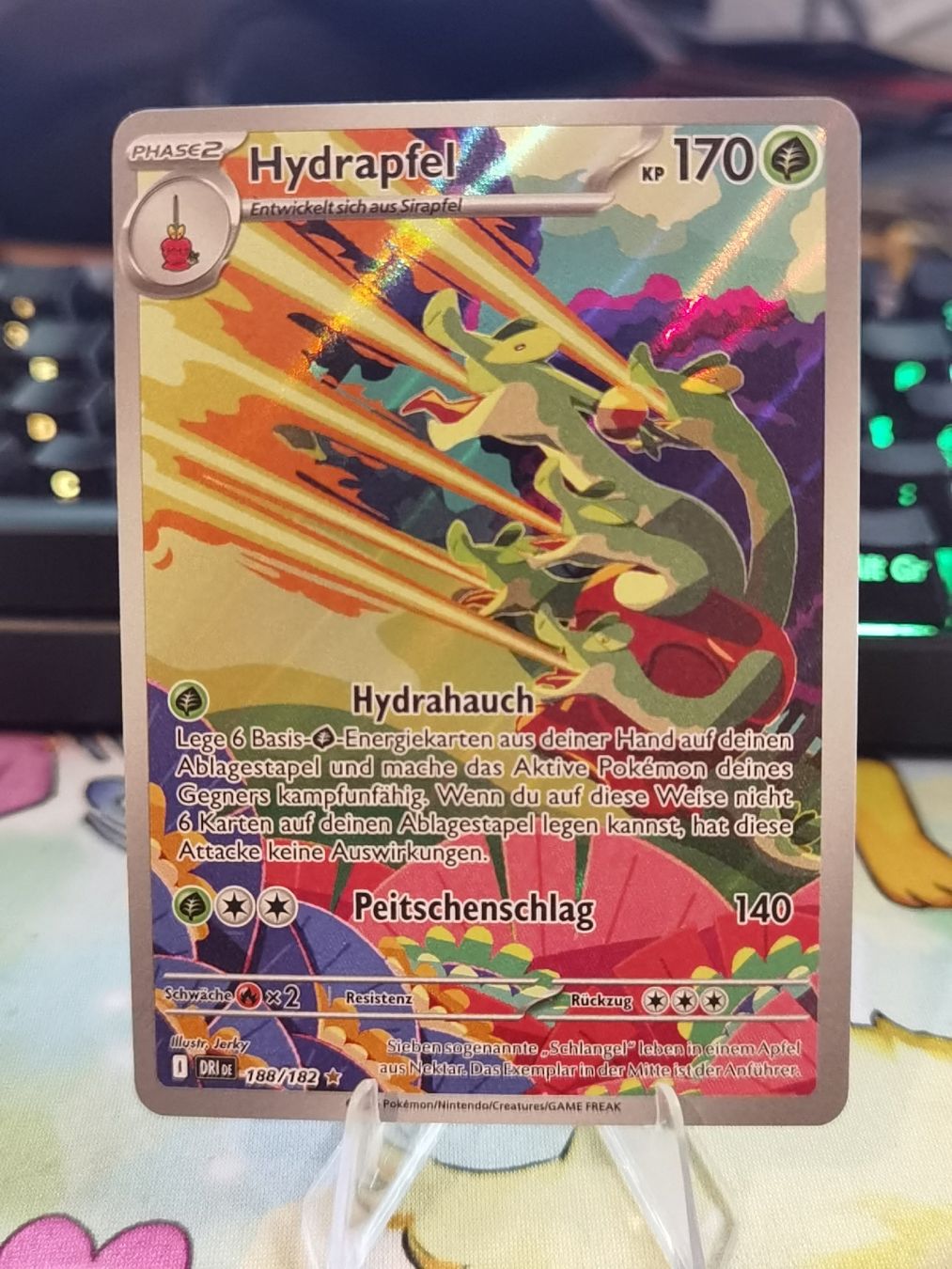 Pokémon Sammelbilder & Trading cards: Pokemon Hypdrapfel DRI 188 AA DE – Gebraucht aus Zollikofen von Carrpas