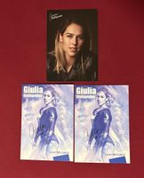 3x Giulia Steingruber - Original Autogramme