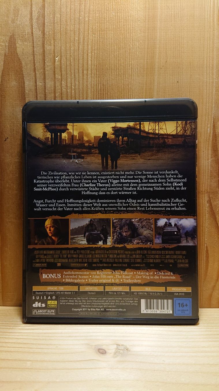 Tutti i DVDs: THE ROAD Blu-Ray mit Viggo Mortensen – Usato da Wilderswil venduto da Exebub 1