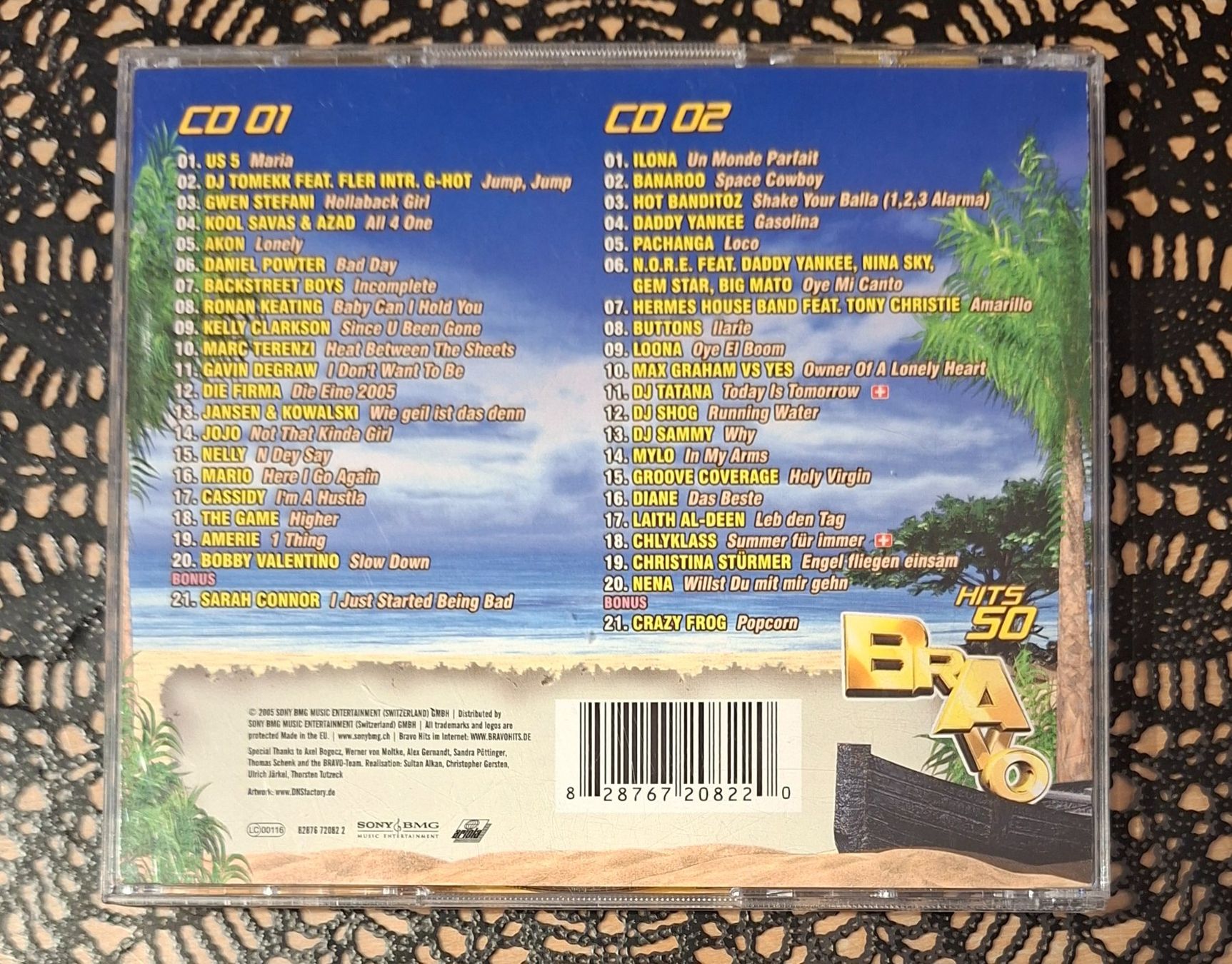 CDs: Bravo Hits 50, Doppel CD, 2005, Hit Compilation, Sampler – Gebraucht aus Amriswil von Celini3 1
