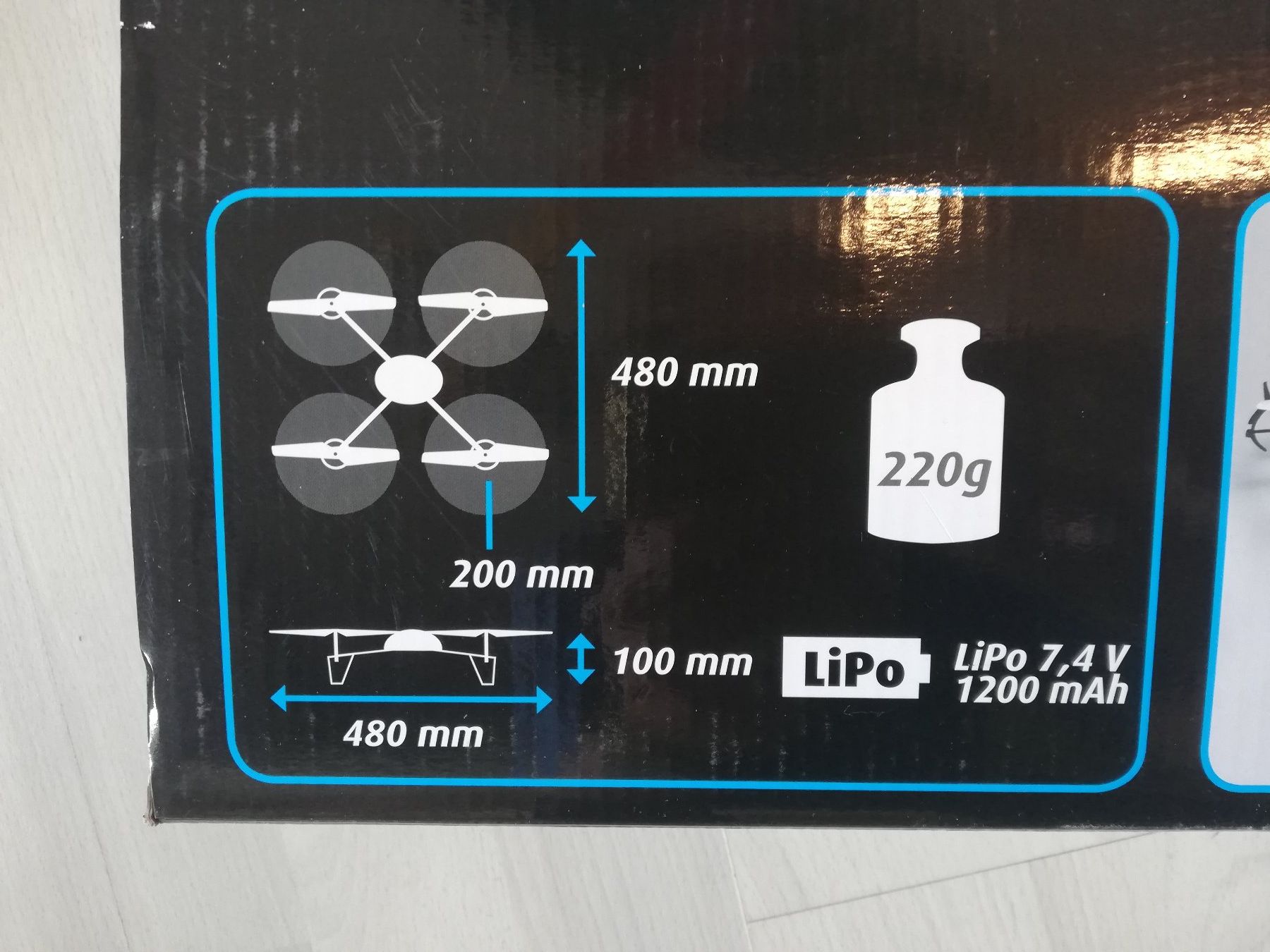 Revell Modellismo RC: Revell Control Quadrocopter Formula Q – Nuovo e nell'imballaggio originale da Flüh venduto da AMS-Modellbau 2