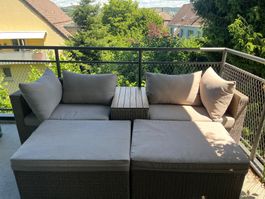 Modulares Louge-set / modular outdoor sofa