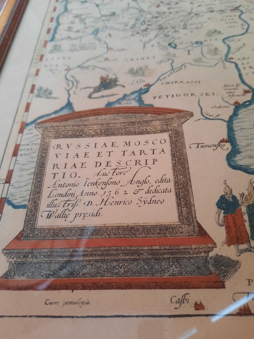 Landkarten & Atlanten: RUSSLAND-KARTE VON  1562 – Gebraucht aus Busswil BE von balu37