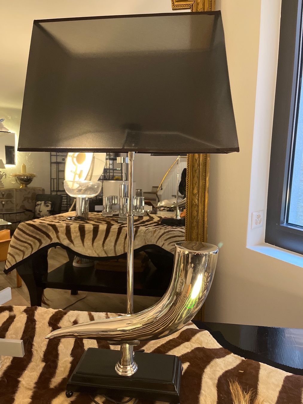 Eichholtz Lampade: Grosse Designer Tischlampe von Eichholtz 85 cm – Usato da Wald ZH venduto da mo-zart