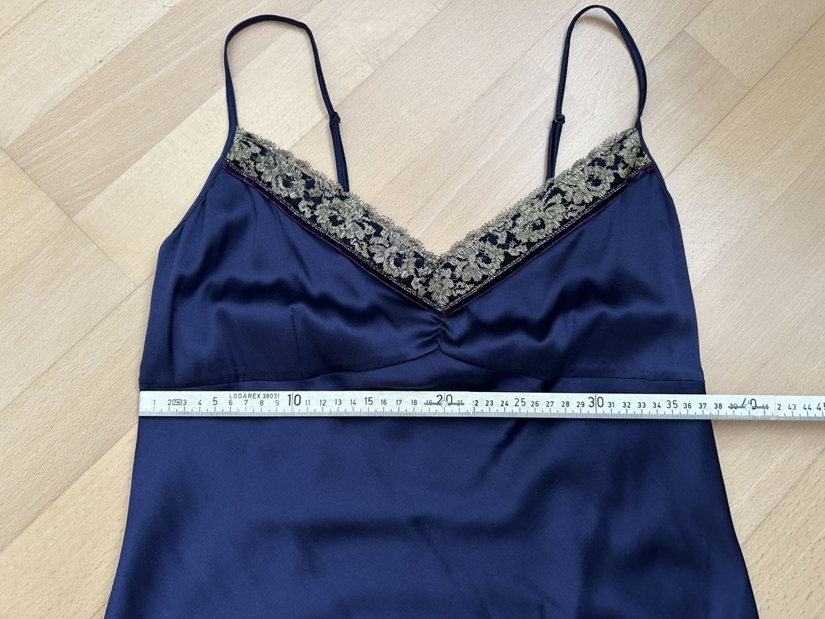 Dorothee Schumacher Top: Top violettblau D. Schumacher Gr. S – Usato da Reinach BL venduto da meinstil 4
