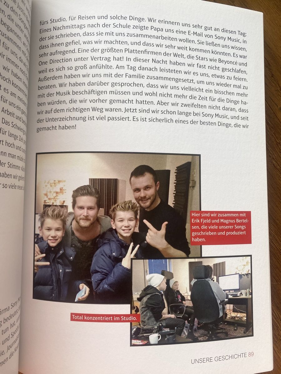 Bücher: Buch Marcus & Martinus Unsere Geschichte  – Neu (gemäss Beschreibung) aus Meggen von 6003Luzern 1