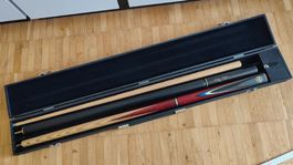 Billard snooker Ques Vintage, mit Koffer (WG)