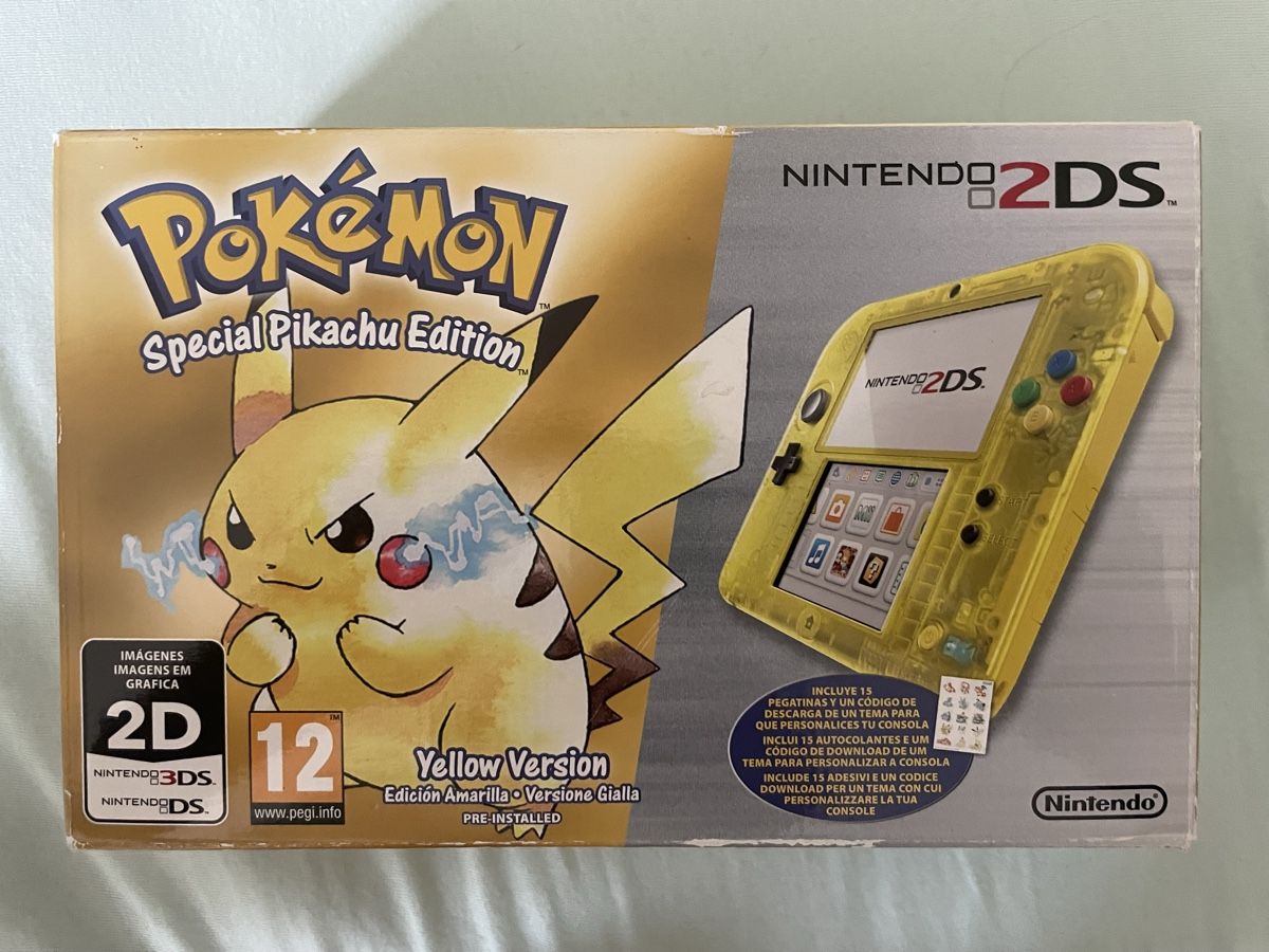 Nintendo Consoles: Nintendo 2DS Special Pikachu Edition Pokémon giallo – D'occasion à Balerna par Pokemon_Simo 2