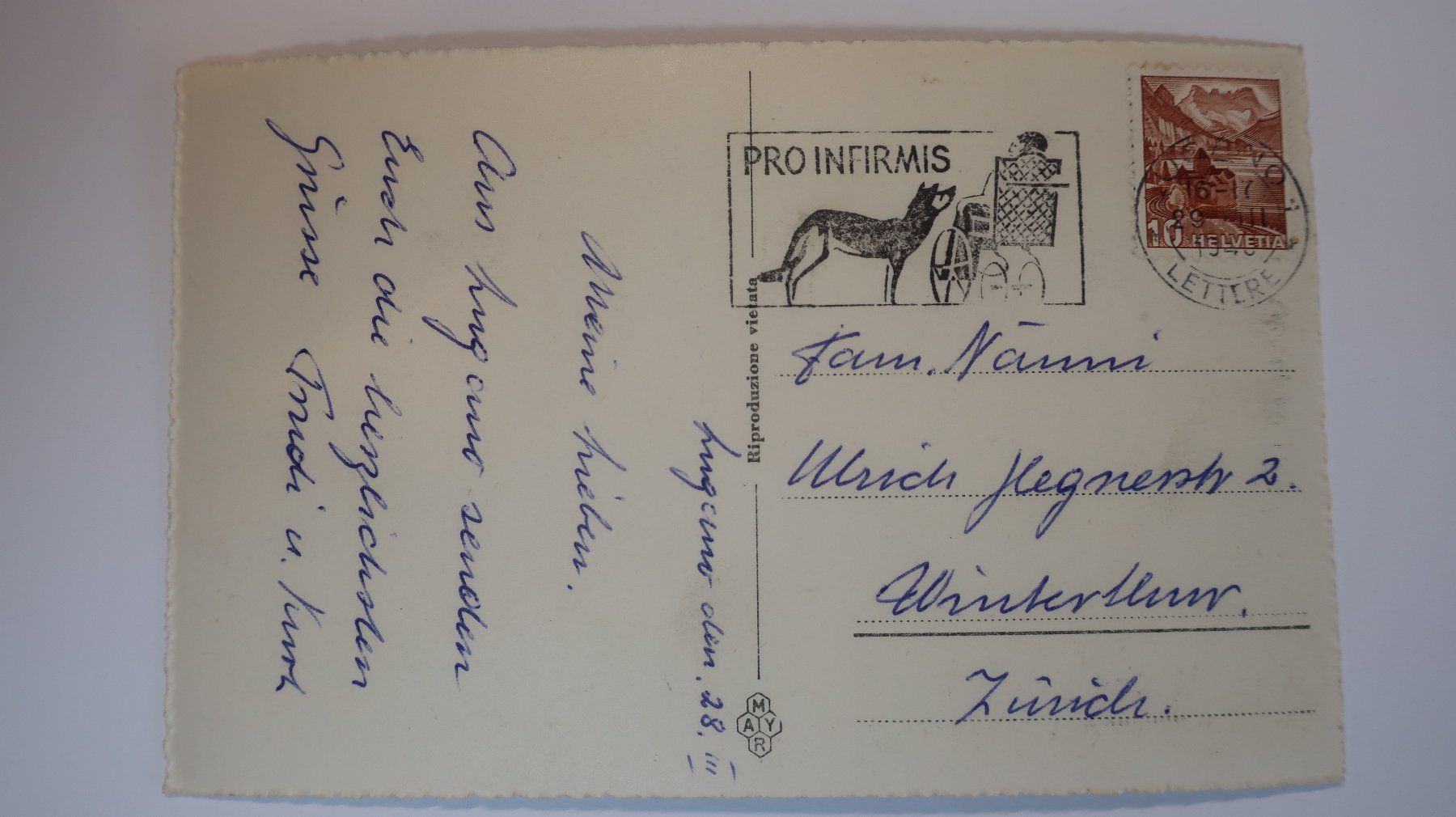 Cartoline postali: Lugano / Giardino publico – Usato da Cormoret venduto da Pascalll2001 3