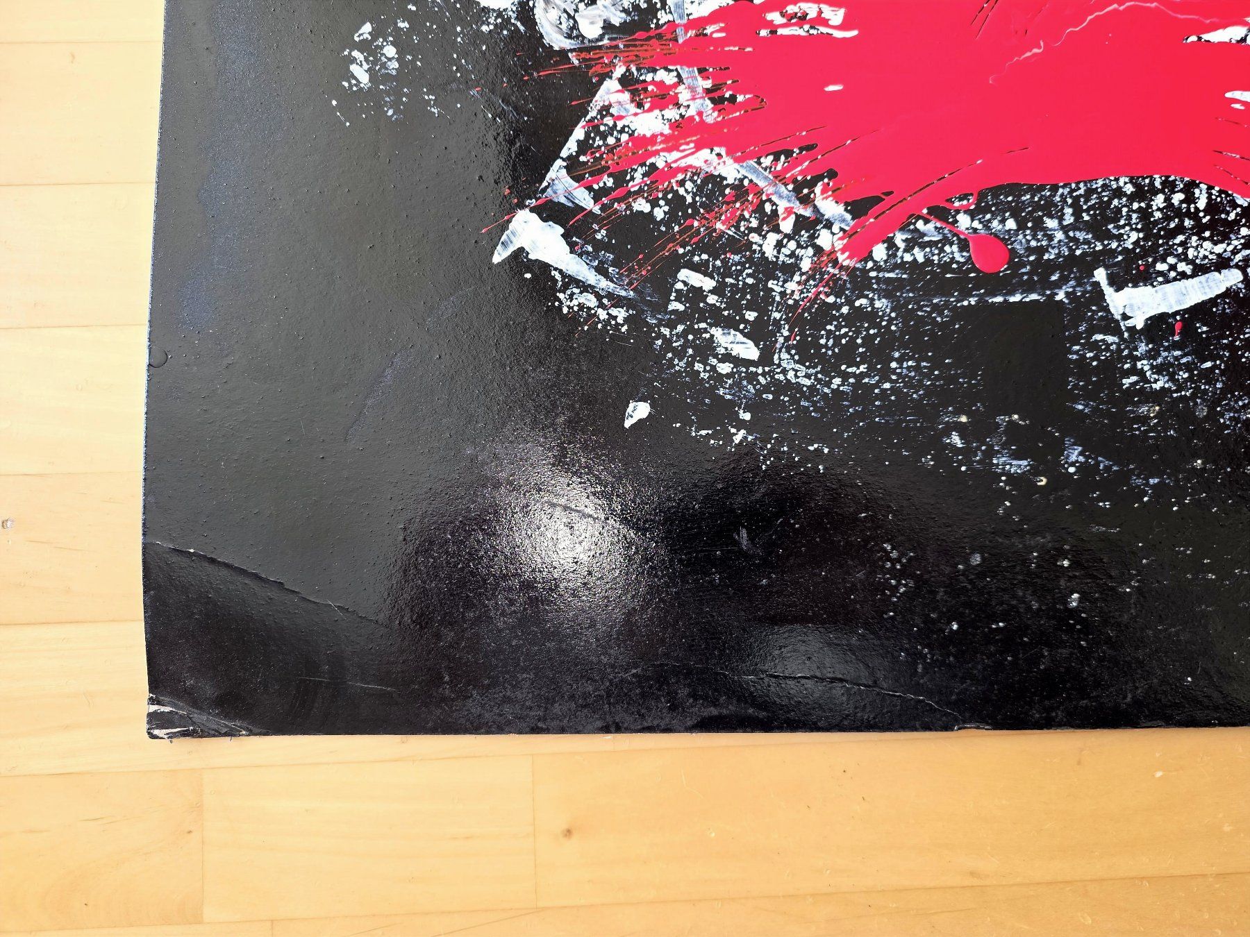 Dipinti: Abstrakte Kunst Malerei Fischer 89 – Usato da Basel venduto da Skytime 4
