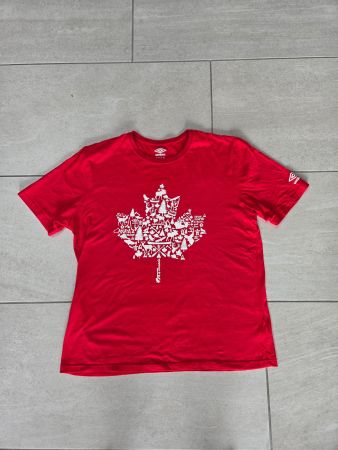 🔥 Set: 2x Kanada T-Shirts – Umbro – Rot