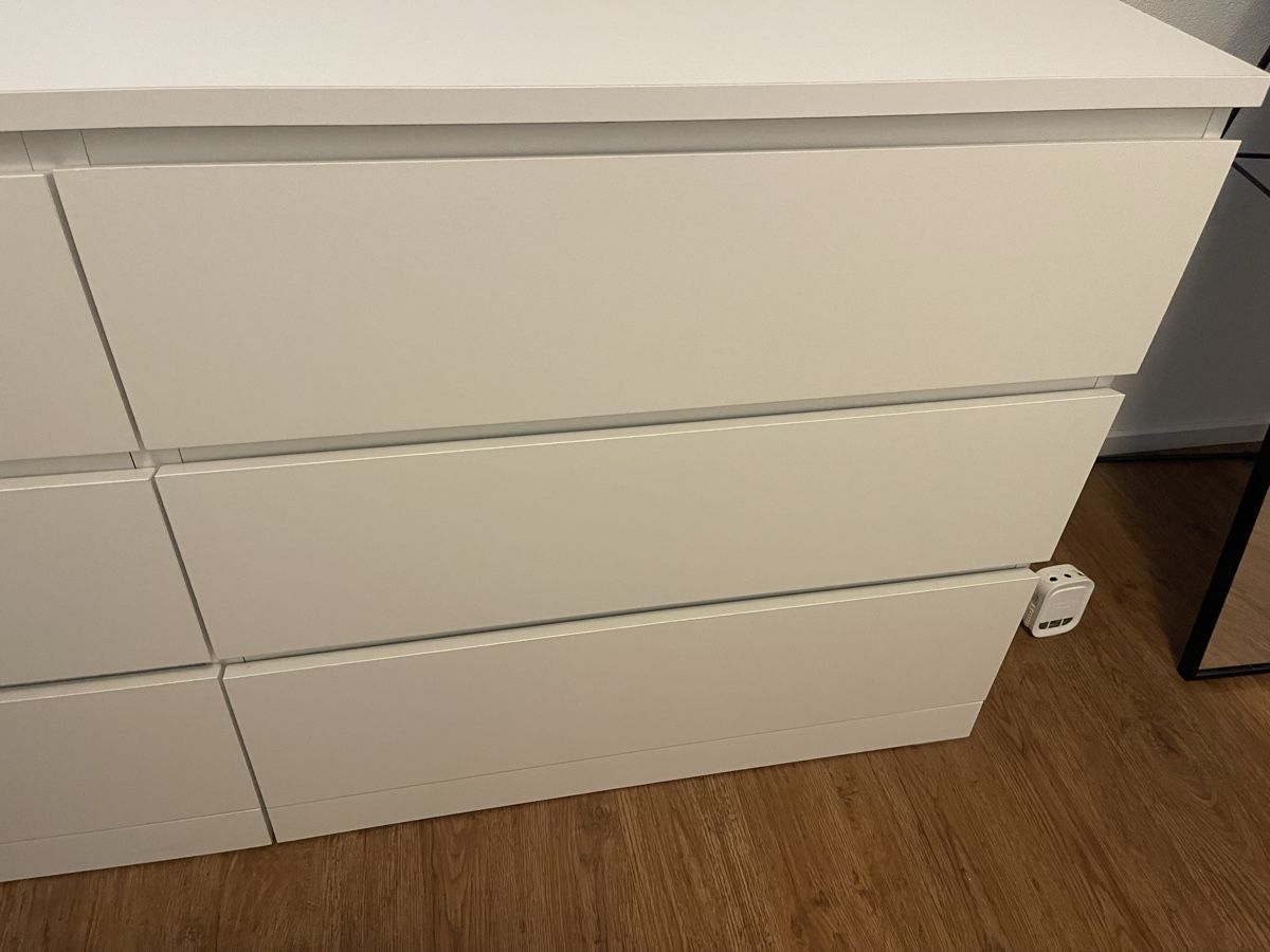 Ikea Cassapanche: White chest of drawers. – Usato da Felsberg venduto da joa_5z2s 3