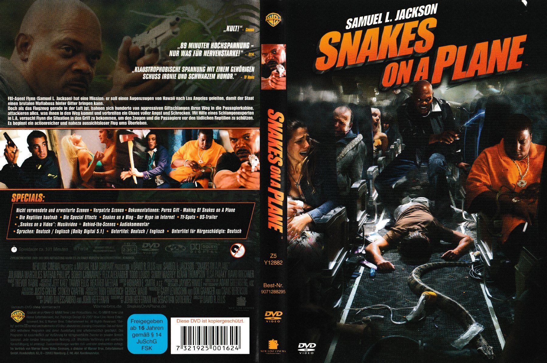 Tutti i DVDs: DVD - Snakes on a Plane – Usato da Langnau am Albis venduto da MediaRescuerKeLoX