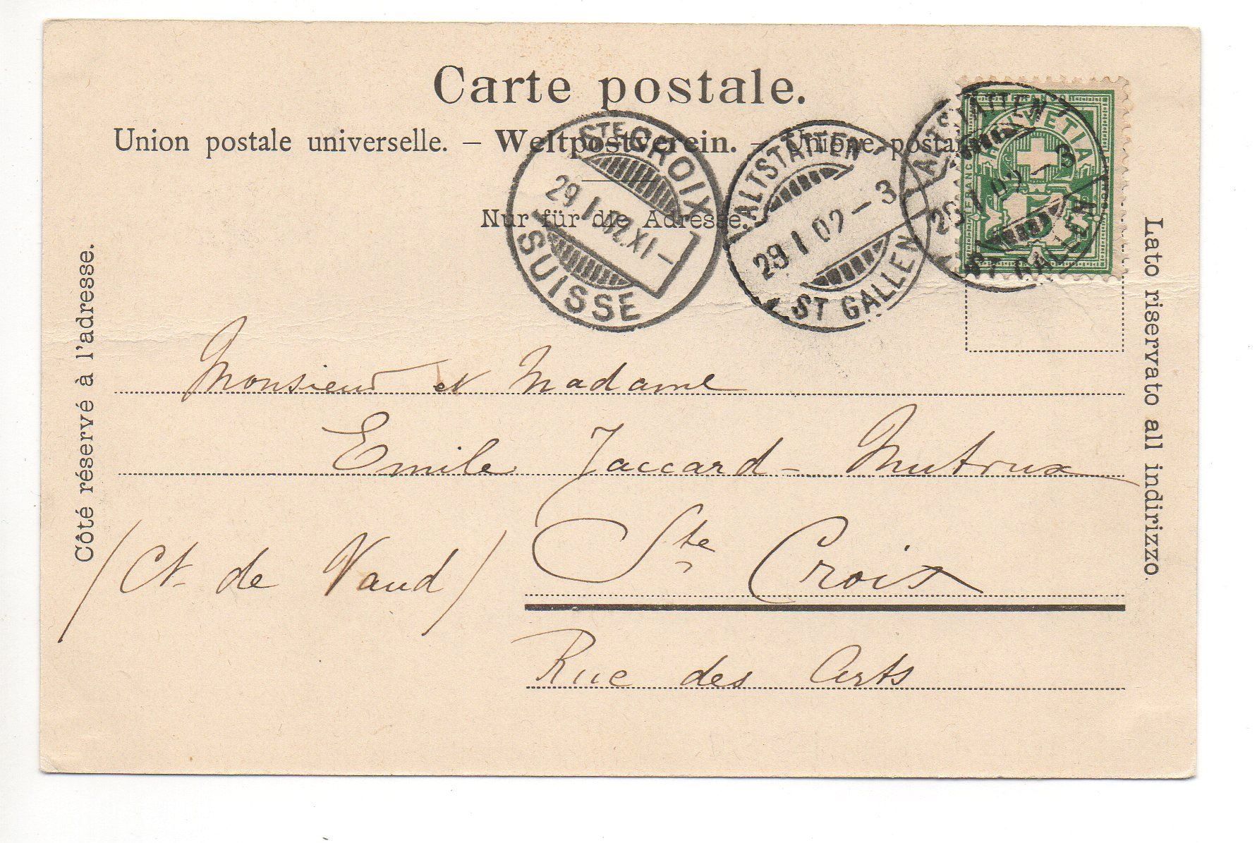 Cartoline postali: ALTSTÄTTEN Hauptgasse – Usato da Jona venduto da philajona 1