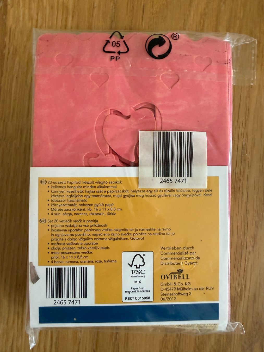 Ghirlande e barre luminose: LEUCHTTÜTEN AUS PAPIER**20ER-SET**N E U !! – Nuovo e nell'imballaggio originale da Flawil venduto da knallfix69 1