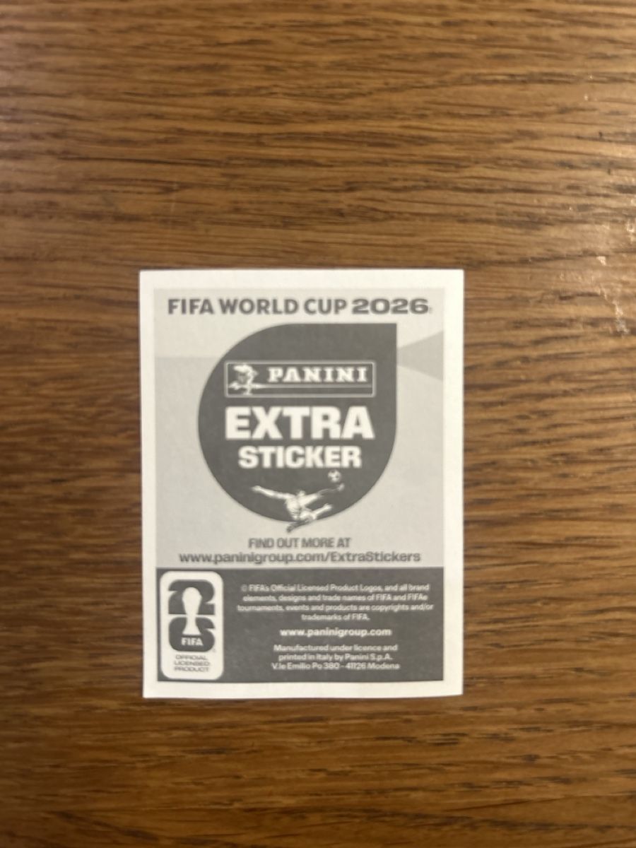 Panini Carte collezionabili: Panini Extra Sticker – Nuovo (secondo la descrizione) da Benken SG venduto da Blume134 1
