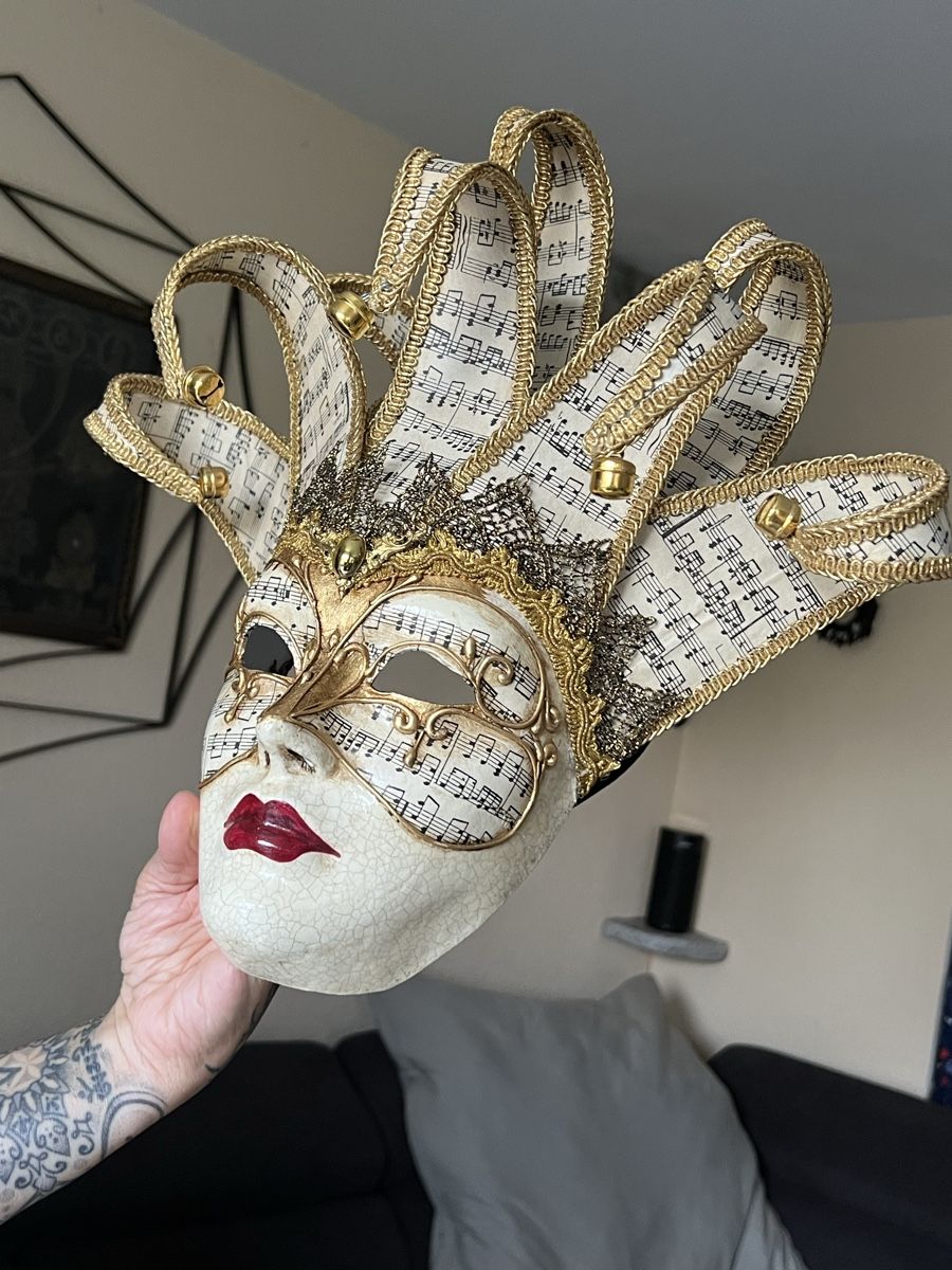 Maschere: Mask Handmade in Italy – Nuovo (secondo la descrizione) da Frenkendorf venduto da vnstvble 3