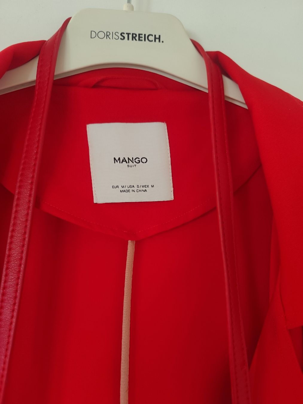 Lotti di vestiti: Mango Suit Mantel Rot + even odd Täschli – Nuovo (secondo la descrizione) da Zürich venduto da Sonnenkind1103 3