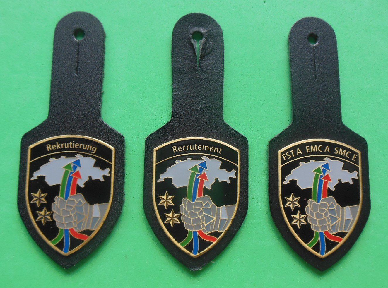 Schweizer Armee Placchette & Badge: Pucelle – Usato da Zwillikon venduto da Boban69