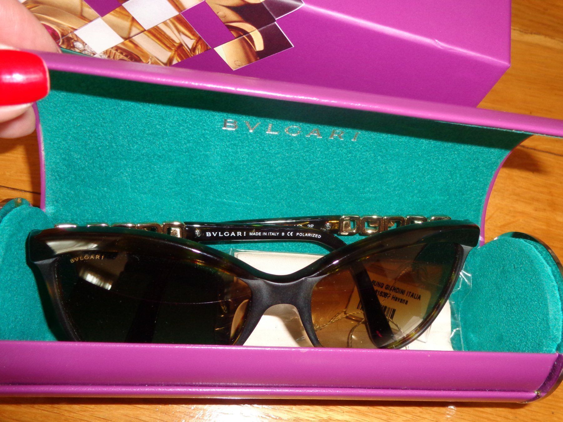 Bulgari Brillen & Gläser: Superbe Lunettes soleil BULGARI, Neuf – Neu und originalverpackt aus St-Blaise von endora63 7