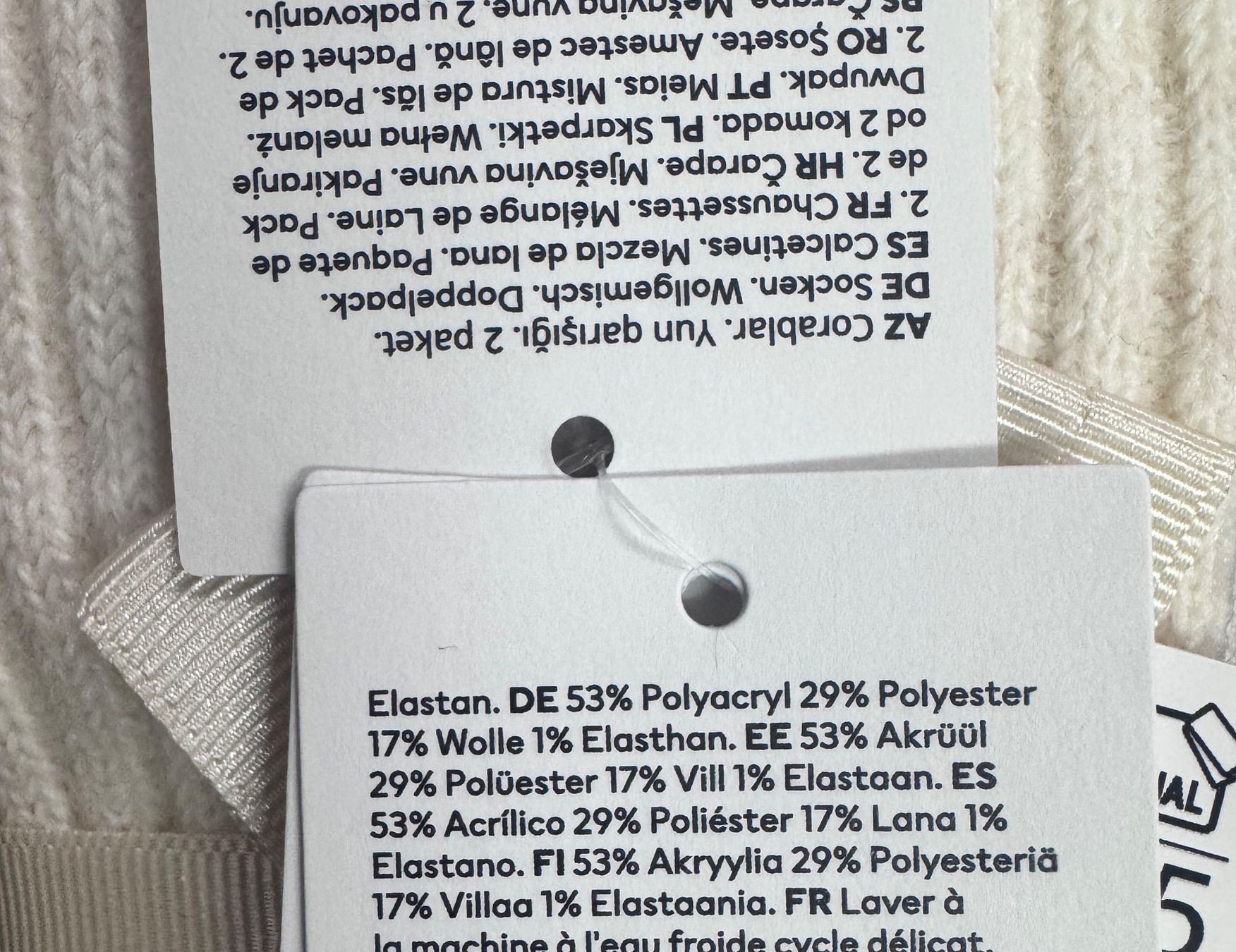 Socken: Neu** H&M Wollsocken Gr. 39 - 41, 2er-Pack – Neu und originalverpackt aus Zollikon von Krenapf 5