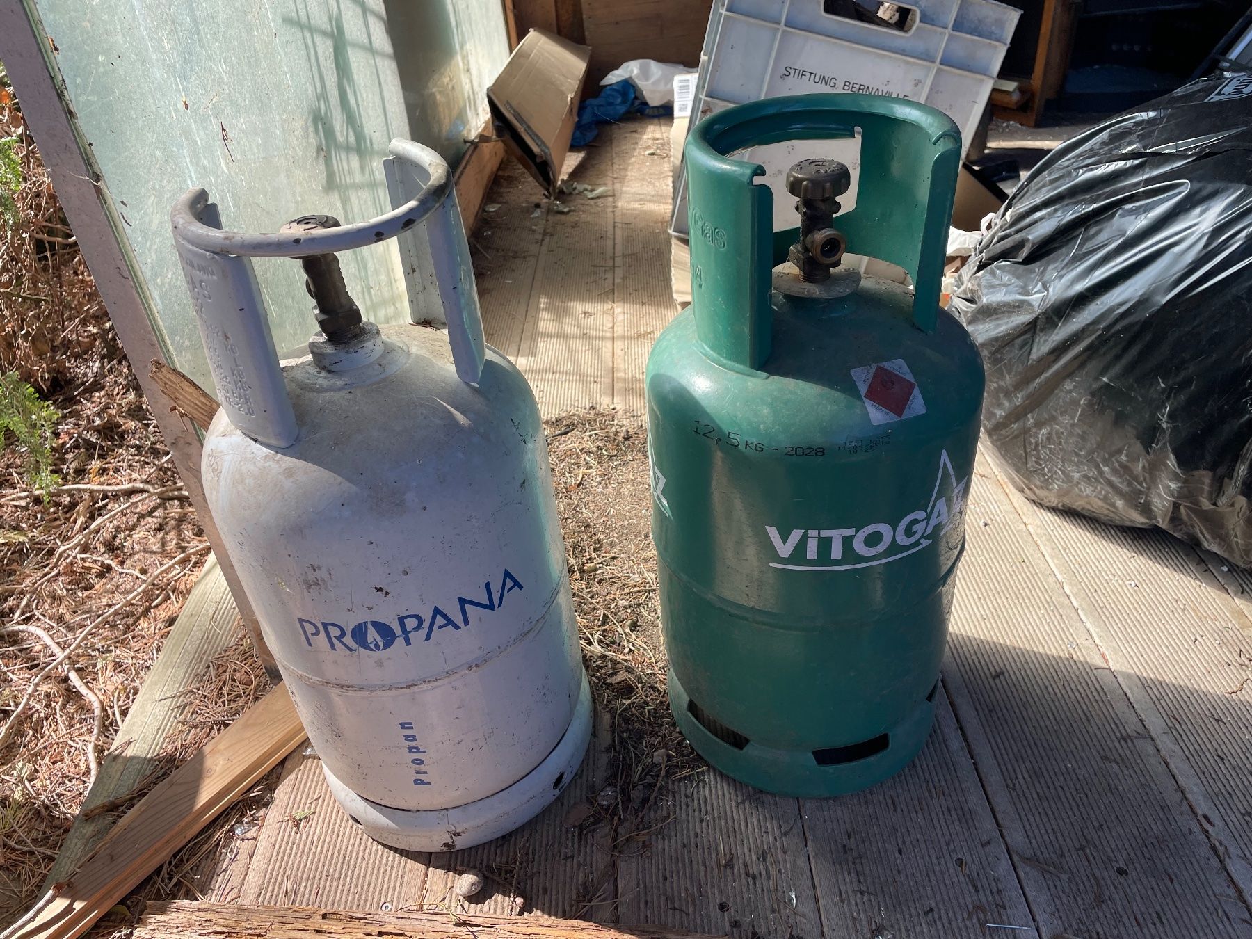 Appareils à gaz et accessoires: Gasflasche – D'occasion à Brittnau par silva_claudia
