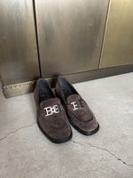 Bally Damen Loafer Wildleder Braun – Gr. 39 – Sehr guter Zus