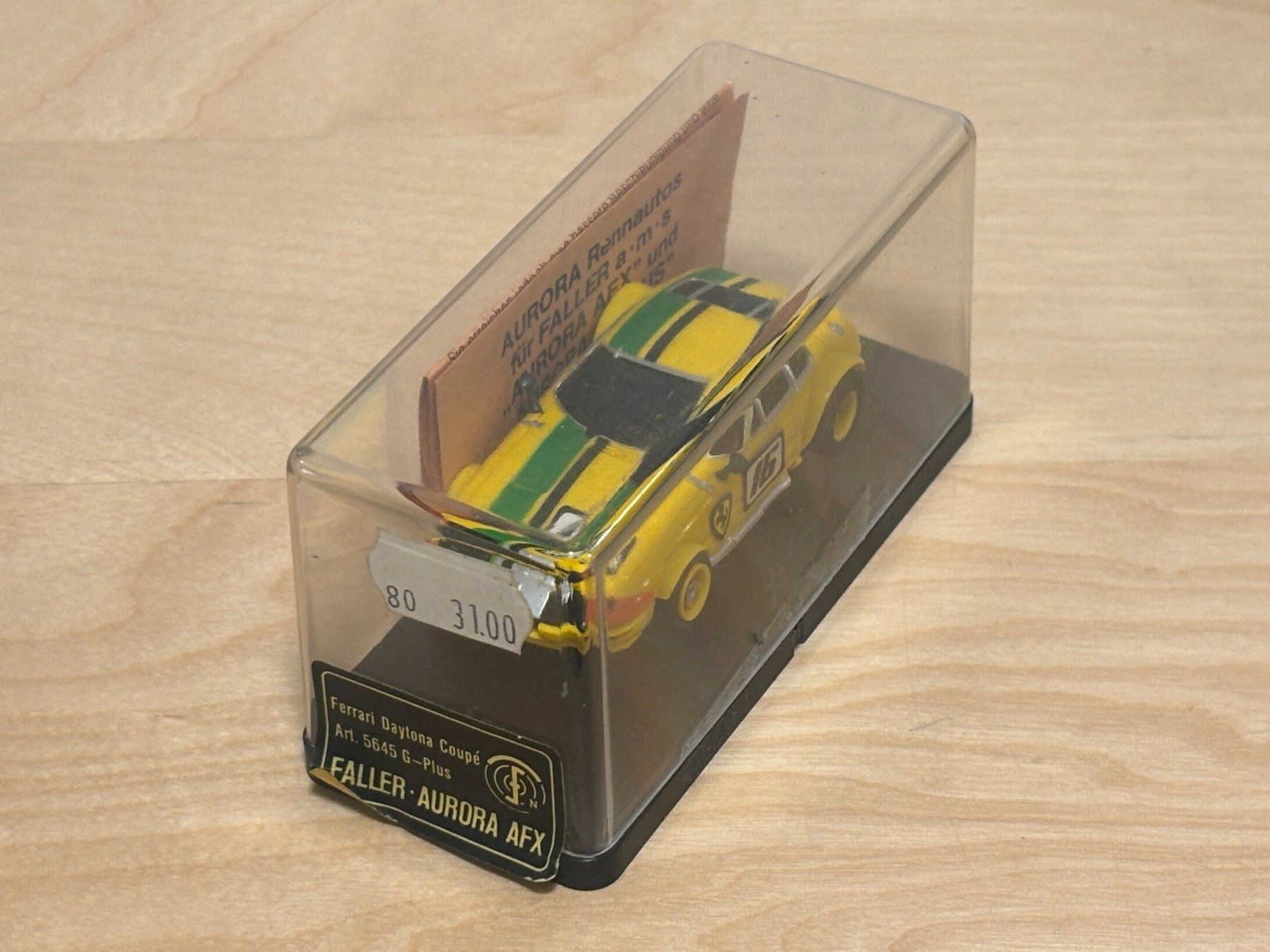 Faller Piste: Faller/Aurora AFX G+Plus Ferrari Daytona Coupé mit Box – Nuovo (secondo la descrizione) da Bülach venduto da h0slotch 9