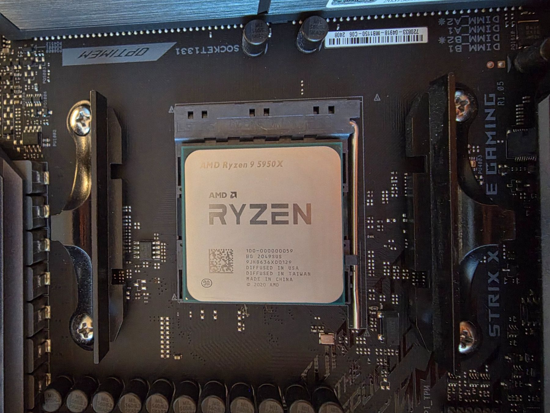 ASUS ROG X570-E, Ryzen 9 5950X, 64GB RAM – Top Zustand (Gebraucht) in ...