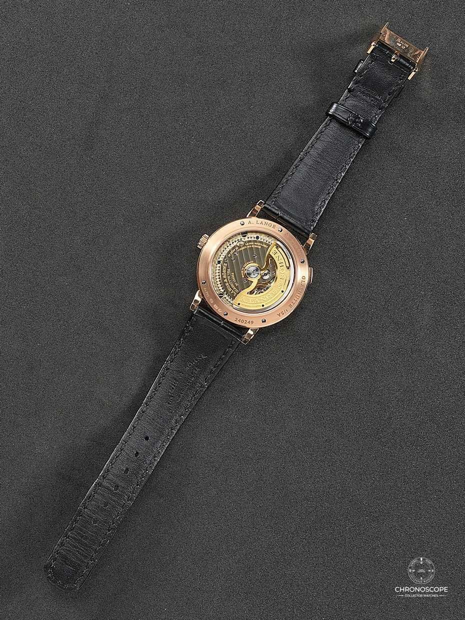 A. Lange & Söhne Orologi: A. Lange&amp;Söhne Saxonia Moonphase, ref. 384.031 – Nuovo e nell'imballaggio originale da Luzern venduto da ChronoScope6004 5