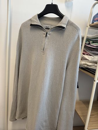 Stone Island Zip Sweater Grau XXL Vintage Wie NEU Archive