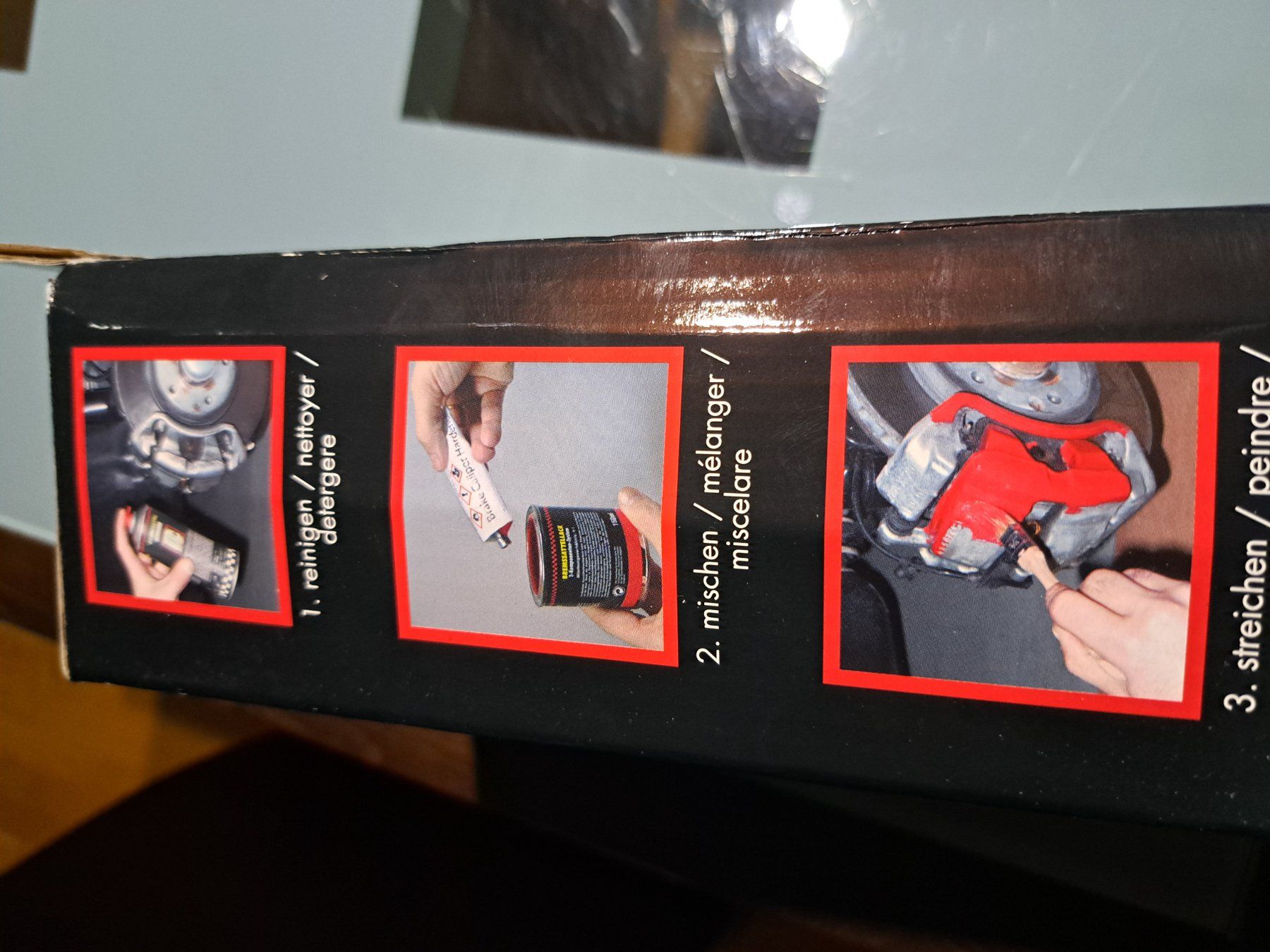 Accessori per altri veicoli: Bremsattel-Lack-Set 2K-System 3-teilig neu Racing Rot – Nuovo (secondo la descrizione) da Widnau venduto da Senna7 1