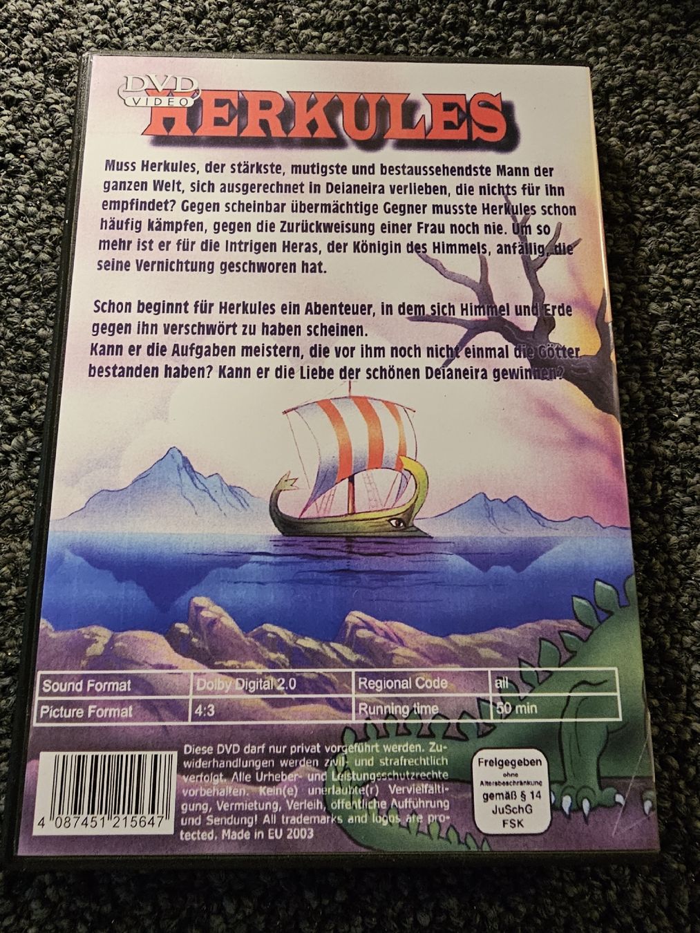 Alle DVDs: Herkules DVD (21658) – Gebraucht aus Ruswil von jan_bxl5 1