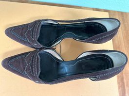 braune Schuhe der Marke Tod´s in Grösse 36