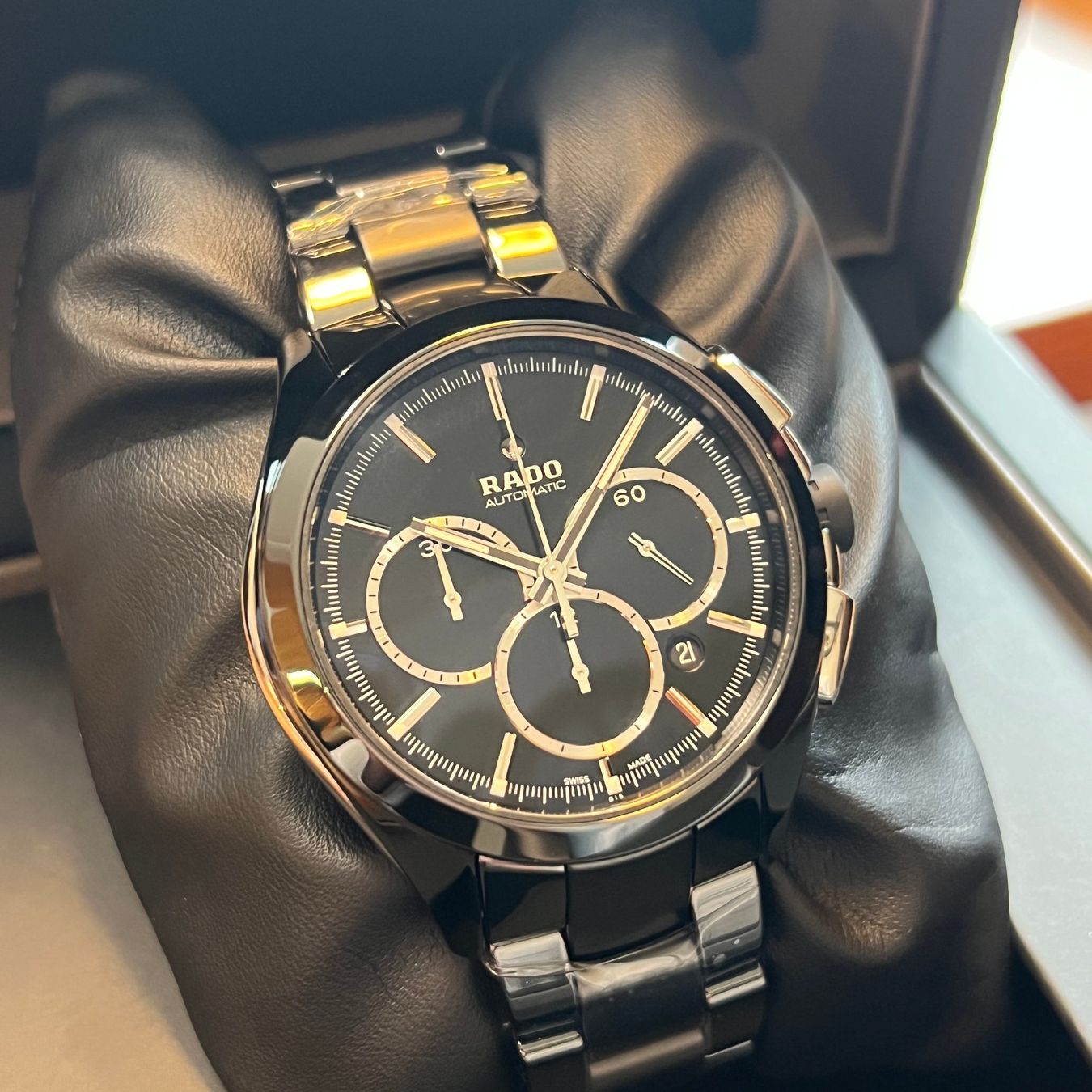 Rado Orologi: Rado HyperChrome Chronograph Full Set 01.650.0275.3.015 – Usato da Carouge GE venduto da Watchaser 1