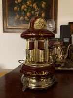 Vintage Lippenstift- & Zigaretten-Karussell mit Spieluhr
